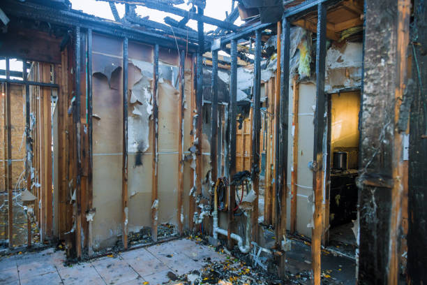 Professional Fire Board Up technician working in Richmond, MN